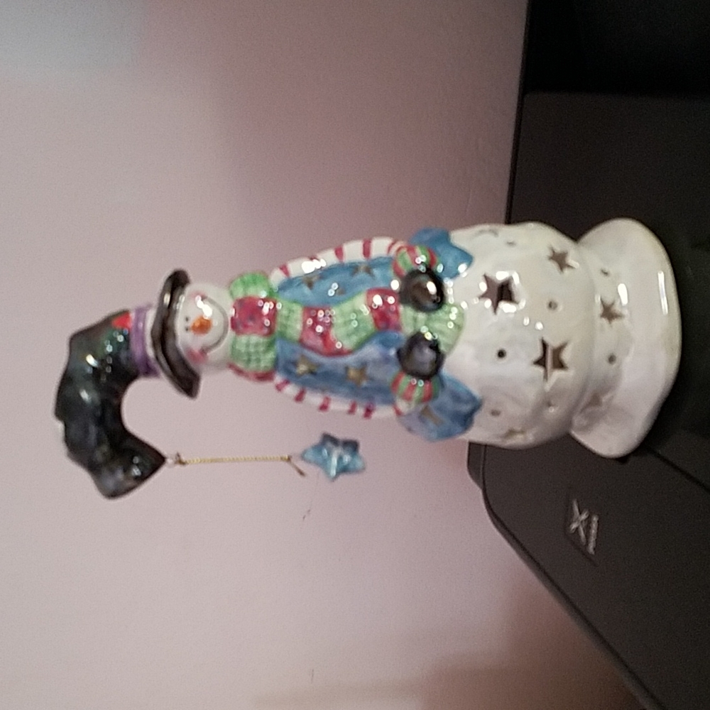 Snowman Tealight Holder